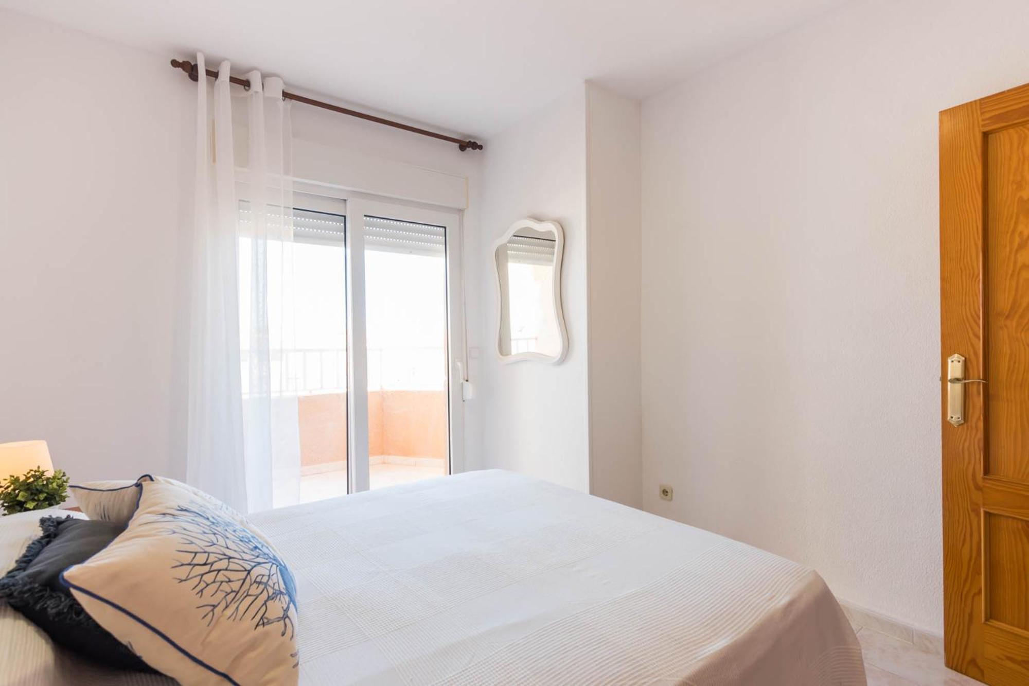 Appartamento Urbanizacion Copacabana - La Manga Del Mar Menor Km2 - Vistas A Mediterraneo Dormitorio Doble Y Sofa-Cama Esterno foto