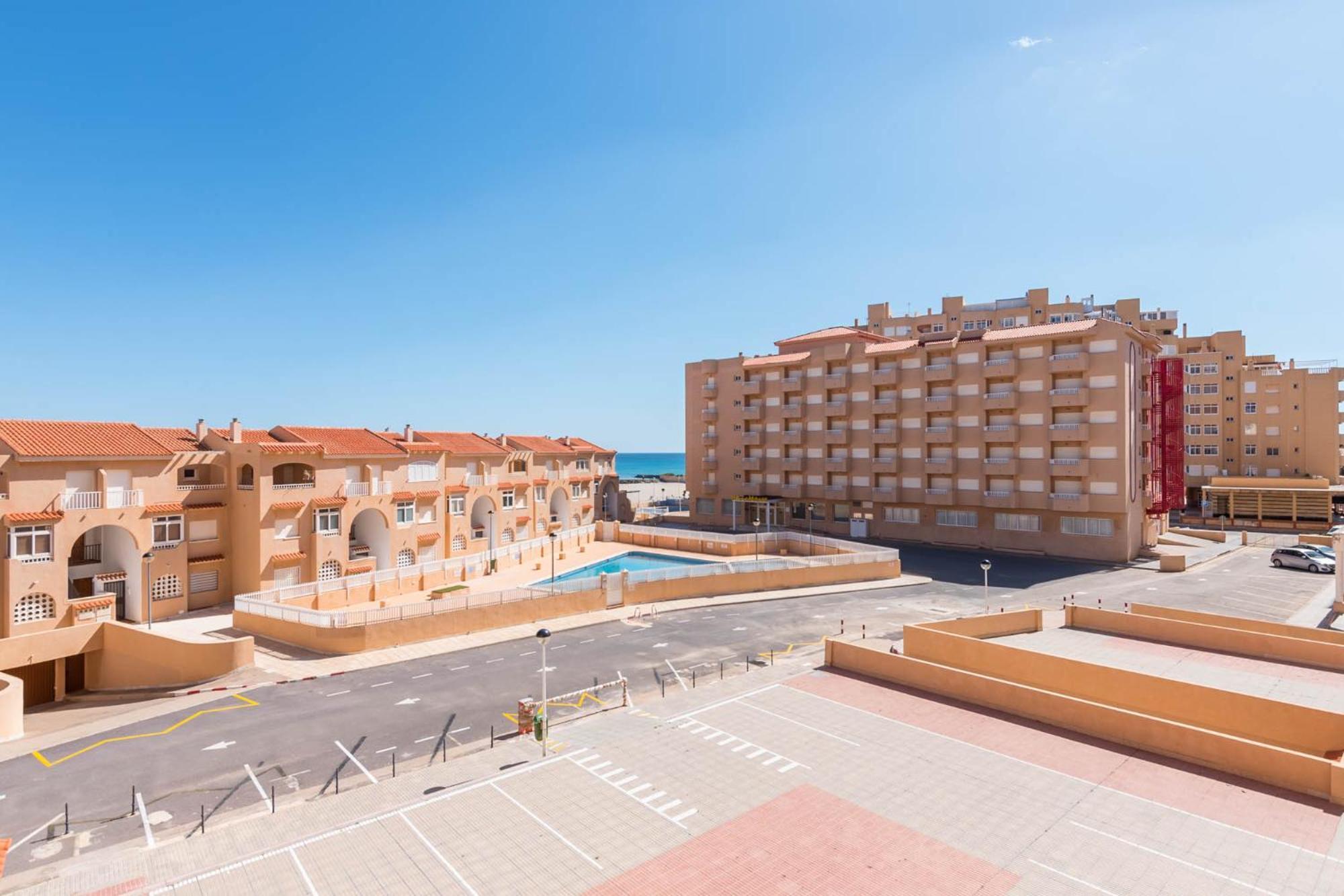 Appartamento Urbanizacion Copacabana - La Manga Del Mar Menor Km2 - Vistas A Mediterraneo Dormitorio Doble Y Sofa-Cama Esterno foto